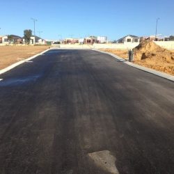 residential parking lot construction