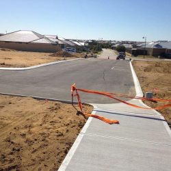 residential parking lot